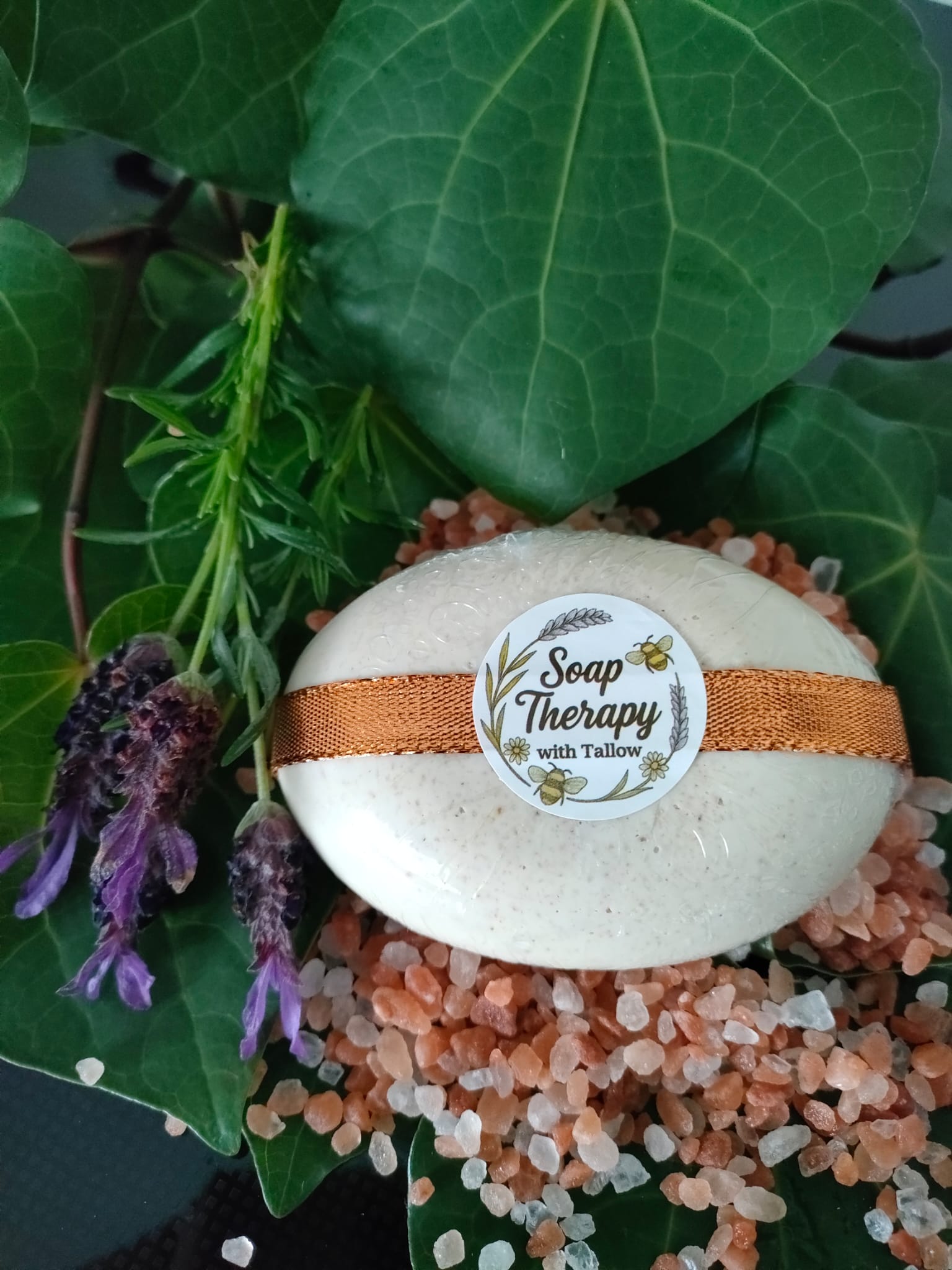 Pink Salt Bar - Lavenders - Eucalypti's and Kawakawa - LIMITED EDITION