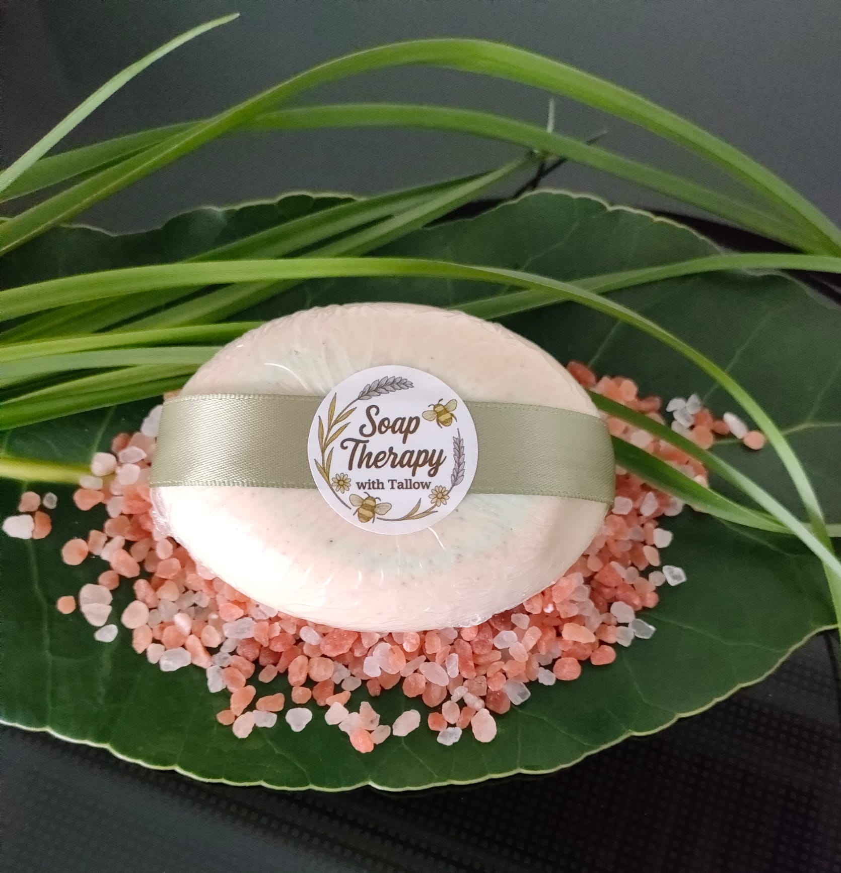 Pink Salt Bar - Lemon Grass and Coconut- LIMITED EDITION